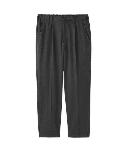 無印良品(ムジルシリョウヒン)の「紳士 風を通すタックテーパードパンツ(その他パンツ・メンズ・グレー/ブラック/ダークネイビー・S/M/L/XL)」の12枚目の写真