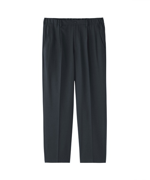 無印良品(ムジルシリョウヒン)の「紳士 風を通すタックテーパードパンツ(その他パンツ・メンズ・グレー/ブラック/ダークネイビー・S/M/L/XL)」の4枚目の写真