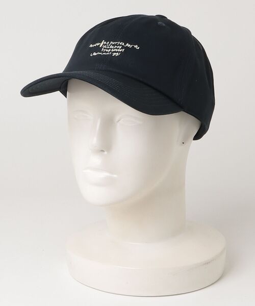 La Maison de Lyllis（メゾンドリリス）の「Letter cap（キャップ・レディース・ワインレッド/ネイビー系/イエロー系その他/ブルーグレー/グレー系その他・FREE）」の4枚目の写真