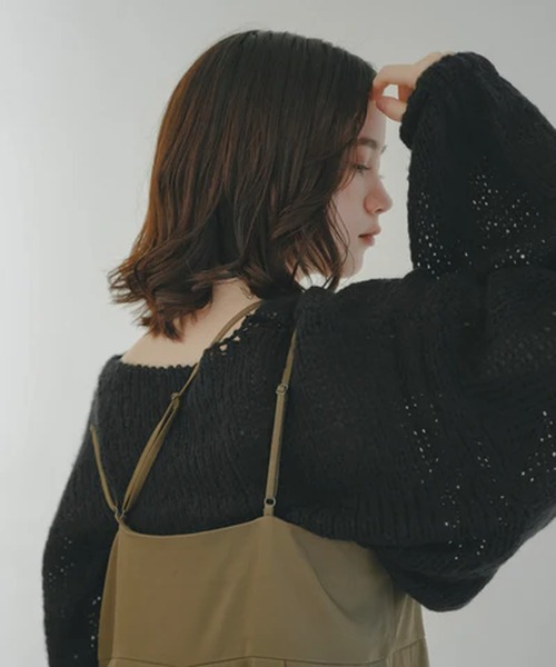 merrylatte(メリーラテ)の「アシンメトリーオールインワン【IROHANI】(つなぎ/オールインワン・レディース・ブラウン・FREE)」の3枚目の写真