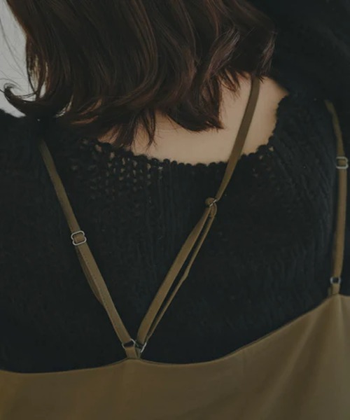 merrylatte(メリーラテ)の「アシンメトリーオールインワン【IROHANI】(つなぎ/オールインワン・レディース・ブラウン・FREE)」の4枚目の写真