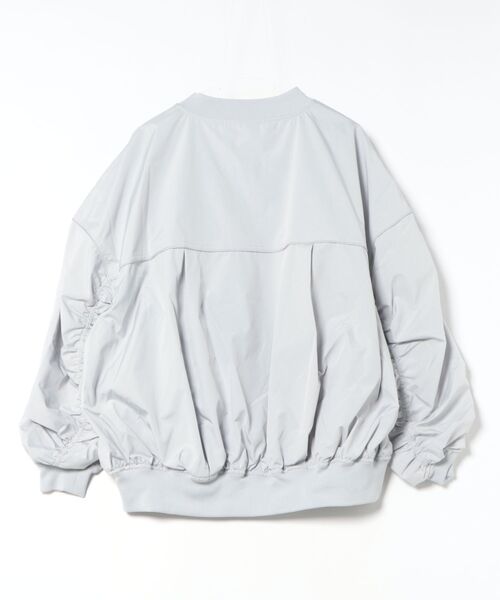 Heather（ヘザー）の「ギャザーBIG MA-1　656615（MA-1・レディース・ブルー/アイボリー/ブラック・FREE）」の12枚目の写真