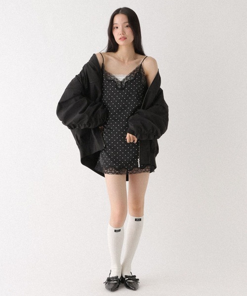 Heather（ヘザー）の「ギャザーBIG MA-1　656615（MA-1・レディース・ブルー/アイボリー/ブラック・FREE）」の21枚目の写真