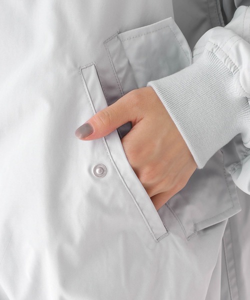 Heather（ヘザー）の「ギャザーBIG MA-1　656615（MA-1・レディース・ブルー/アイボリー/ブラック・FREE）」の4枚目の写真