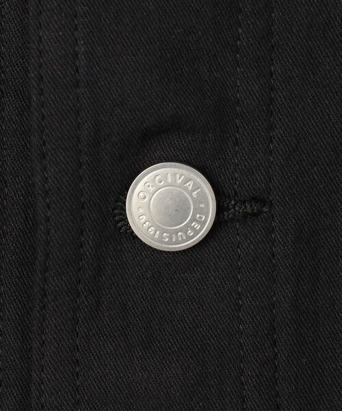ORCIVAL（オーシバル）の「ORCIVAL | 〈別注〉ツイルダブルガーゼ カバーオール MEN（カバーオール・メンズ・ブラック・5/4）」の10枚目の写真