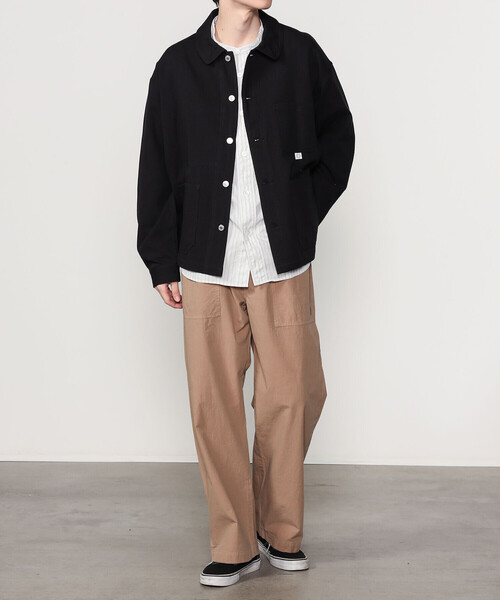 ORCIVAL | 〈別注〉ツイルダブルガーゼ カバーオール MEN