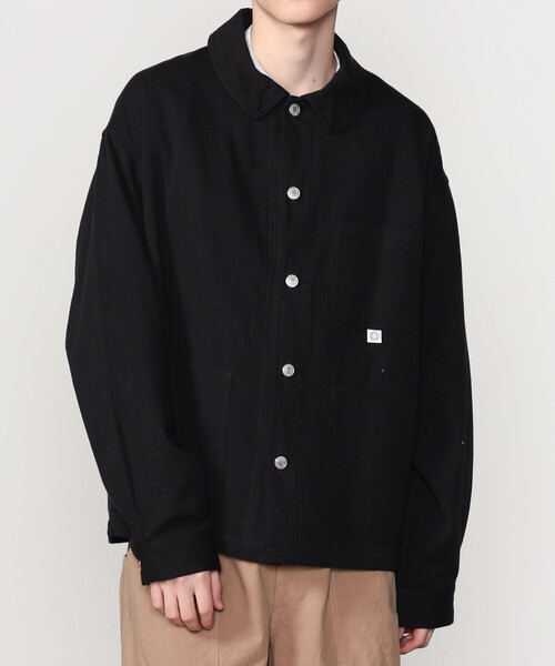 CENTERAISLE センターアイル カバーオール 男女兼用 ユニセックス M ORCIVAL | 〈別注〉ツイルダブルガーゼ カバーオール MEN