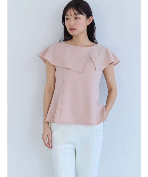 TONAL(トーナル)の「360°ストレッチスリムフレアパンツ(その他パンツ・レディース・ネイビー/ブラック/オフホワイト・MEDIUM/SMALL/LARGE)」の22枚目の写真