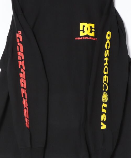 DC SHOES(ディーシーシューズ)の「【DC SHOES × 新日本プロレス】NJPW LS メンズ ロンT 長袖Tシャツ【2026年春夏モデル】/コラボモデルバックプリントロンT(Tシャツ/カットソー・メンズ・ブラック・MEDIUM/LARGE/X-LARGE)」の4枚目の写真