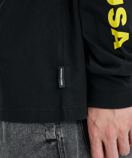 DC SHOES(ディーシーシューズ)の「【DC SHOES × 新日本プロレス】NJPW LS メンズ ロンT 長袖Tシャツ【2026年春夏モデル】/コラボモデルバックプリントロンT(Tシャツ/カットソー・メンズ・ブラック・MEDIUM/LARGE/X-LARGE)」の6枚目の写真