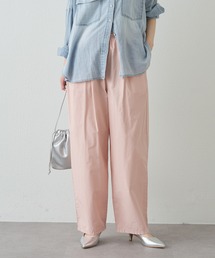 PUAL CE CIN | 高密度コットン製品染コクーンパンツ(その他パンツ)