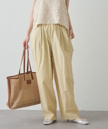 PUAL CE CIN | 高密度コットン製品染コクーンパンツ(その他パンツ)