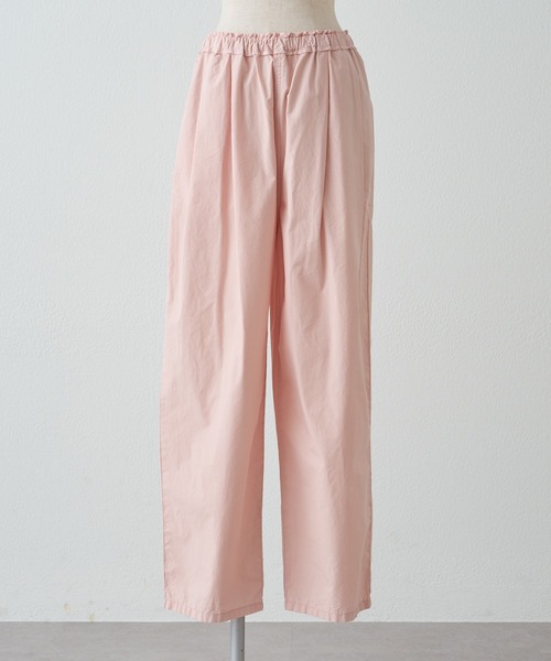 PUAL CE CIN（ピュアルセシン）の「高密度コットン製品染コクーンパンツ（その他パンツ・レディース・イエロー/ピンク/カーキ/ブラック・LARGE/MEDIUM）」の16枚目の写真