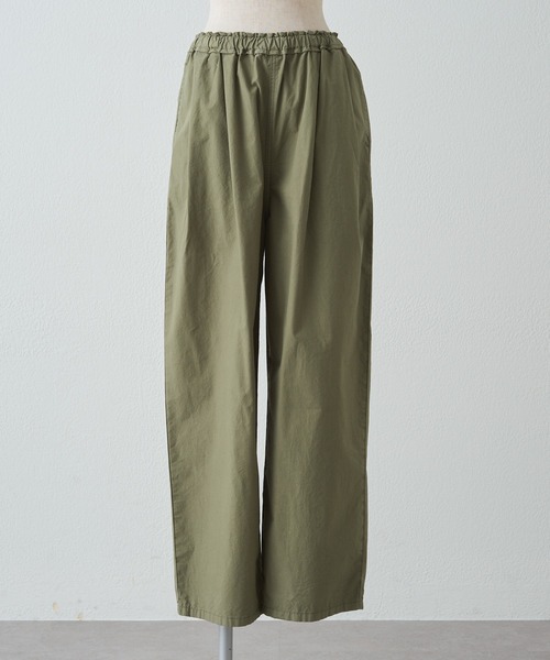 PUAL CE CIN（ピュアルセシン）の「高密度コットン製品染コクーンパンツ（その他パンツ・レディース・イエロー/ピンク/カーキ/ブラック・LARGE/MEDIUM）」の22枚目の写真