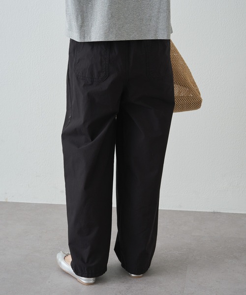 PUAL CE CIN(ピュアルセシン)の「高密度コットン製品染コクーンパンツ(その他パンツ・レディース・イエロー/ピンク/カーキ/ブラック・LARGE/MEDIUM)」の22枚目の写真