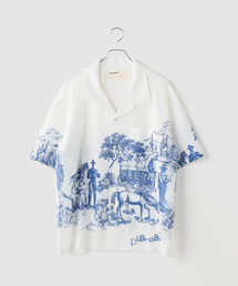 JOINT WORKS | PLATEAU STUDIO / プラトースタジオ Summer shirt - lace(シャツ/ブラウス)