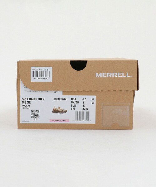 MERRELL(メレル)の「<MERRELL> SPEEDARC TREK MJ SE(スニーカー・レディース・ブラック/ベージュ・25cm/24.5cm/24cm/23cm/22.5cm/23.5cm)」の19枚目の写真
