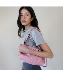 m.m.m（ムー）の「スタッドミニショルダーバッグ (2カラー)（ショルダーバッグ）」