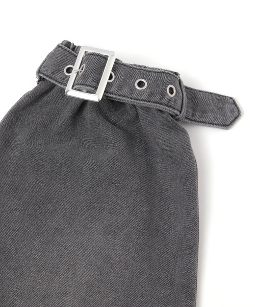 repipi armario（レピピ アルマリオ）の「デニムフリンジニーカバー（ソックス/靴下・キッズ・カモフラージュ/ブラック/ブルー・FREE）」の16枚目の写真