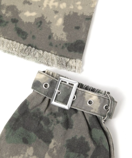 repipi armario（レピピ アルマリオ）の「デニムフリンジニーカバー（ソックス/靴下・キッズ・カモフラージュ/ブラック/ブルー・FREE）」の20枚目の写真