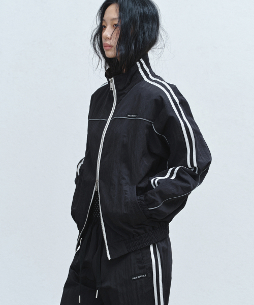セール】NYLON BLOUSON JUMPER_BLACK（ナイロンジャケット
