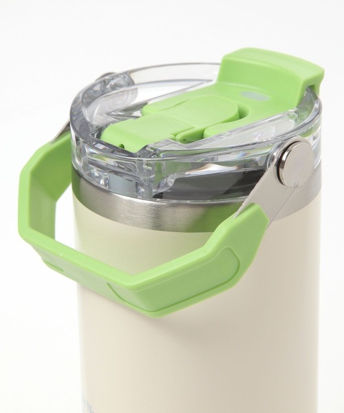 BAYFLOW（ベイフロー）の「[保冷・保温]BF TYPOストロー付きの2WAYステンレスタンブラー820ml（グラス/マグカップ/タンブラー・レディース・パープル/オレンジ/ホワイト/ライトグレー/グリーン・0）」の8枚目の写真