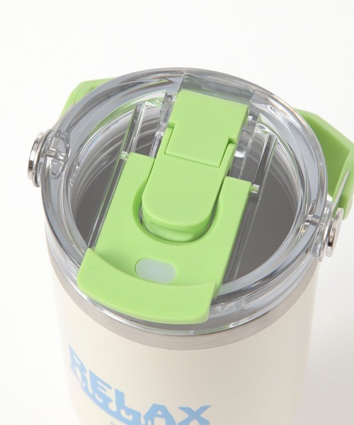 BAYFLOW（ベイフロー）の「[保冷・保温]BF TYPOストロー付きの2WAYステンレスタンブラー820ml（グラス/マグカップ/タンブラー・レディース・パープル/オレンジ/ホワイト/ライトグレー/グリーン・0）」の9枚目の写真