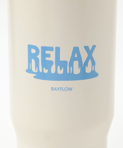 BAYFLOW（ベイフロー）の「[保冷・保温]BF TYPOストロー付きの2WAYステンレスタンブラー820ml（グラス/マグカップ/タンブラー・レディース・パープル/オレンジ/ホワイト/ライトグレー/グリーン・0）」の13枚目の写真