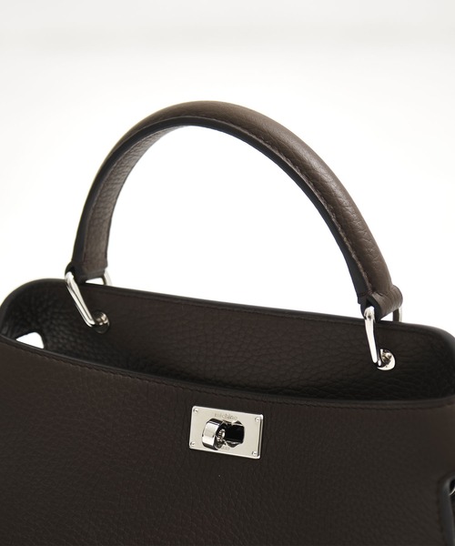 michino（ミチノ）の「【michino/ミチノ】LUTECE MINI/ルテス/ハンドバッグ/ショルダーバッグ（ハンドバッグ・レディース・ベージュ/アイボリー/ブラウン・FREE）」の21枚目の写真