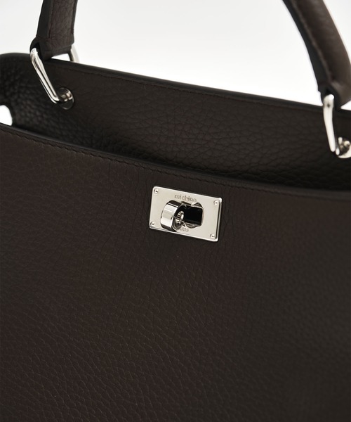 michino（ミチノ）の「【michino/ミチノ】LUTECE MINI/ルテス/ハンドバッグ/ショルダーバッグ（ハンドバッグ・レディース・ベージュ/アイボリー/ブラウン・FREE）」の22枚目の写真