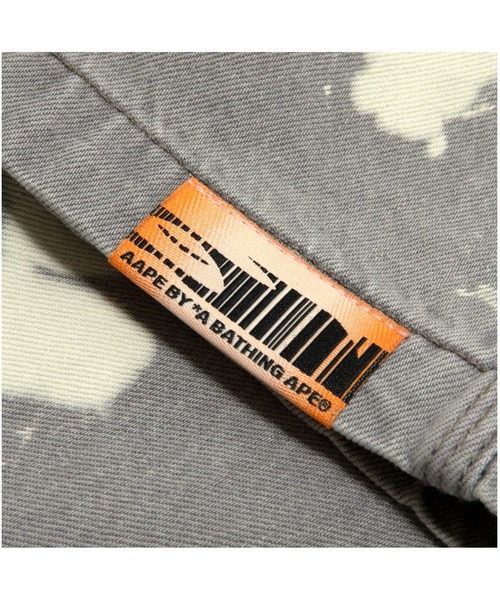 AAPE BY A BATHING APE(エーエイプバイアベイシングエイプ)の「AAPE DENIM SHORTS(デニムパンツ・メンズ・グレー系その他4・X-LARGE/SMALL/MEDIUM/LARGE)」の4枚目の写真