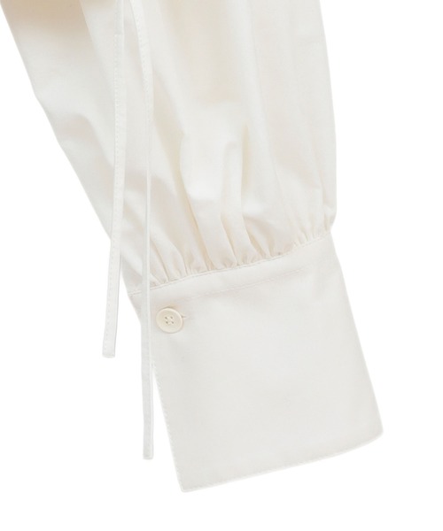 CLANE/クラネ】FRILL COLLAR SHORT BLOUSE/フリルカラーショート