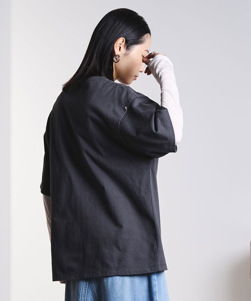 ROSE BUD(ローズバッド)の「(GENE HEAVENS)NEON PHOTO TEE(Tシャツ/カットソー・レディース・チャコールグレー/オフホワイト・ONE SIZE)」の13枚目の写真