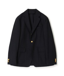 トロピカルウーステッド シングルブレステッド 3Bブレザー ALFRED BROWN