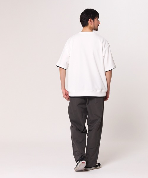 coca（coca）（コカ）の「エンボスレイヤード風トップス（Tシャツ/カットソー・メンズ・ダークグリーン/ホワイト/ライトグレー/ブラック・L/XL/M）」の15枚目の写真