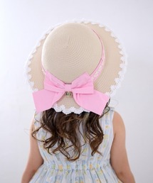 coeur a coeur（クーラクール）の「coeur a coeur 日よけ付きリボン帽子（ハット）」