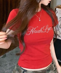 ビジューロゴ Tシャツ