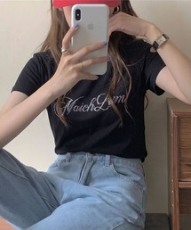ビジューロゴ　Ｔシャツ