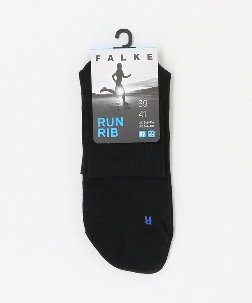 FALKE(ファルケ)の「<FALKE> RUN RIB SHORT SOCKS/ショート ソックス(ソックス/靴下・メンズ・ブラック/ホワイト/ダークグリーン/ライトグレー・39/41)」の2枚目の写真