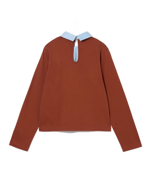NON TOKYO（ノントーキョー）の「SHIRT C/S（シャツ/ブラウス・レディース・ホワイト/ブラウン/グレー・FREE）」の7枚目の写真