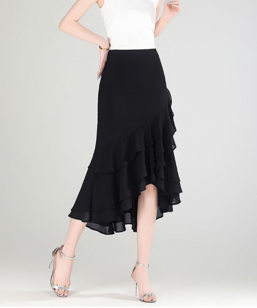 ♥値下げ不可♥美品 Y3黒 アシンメトリーシアースカート ♥値下げ不可♥美品 Y3黒 アシンメトリーシアースカート Y-3