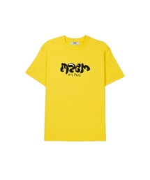 MSGM（エムエスジーエム）の「MSGM KIDS カーブライン ロゴTシャツ（Tシャツ/カットソー）」