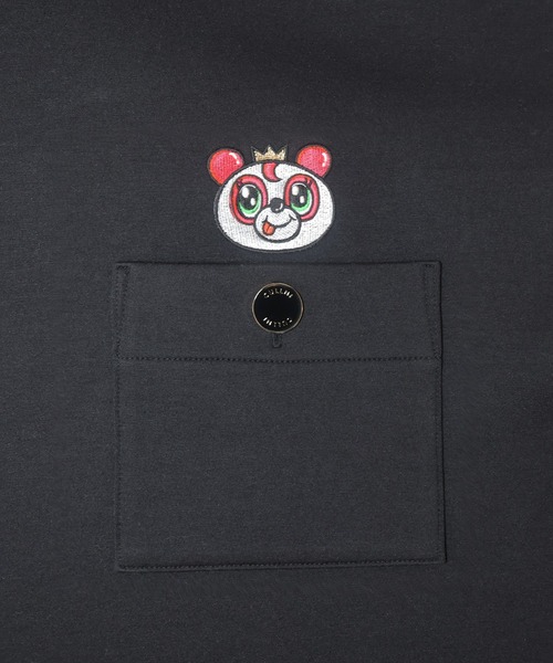 CULLNI（クルニ）の「AOYAMA TETSUJI Collaboration Embroidered Hoodie（パーカー・メンズ・グレイッシュベージュ/ブラック・1/2/0）」の4枚目の写真