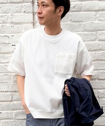 NOLLEY'S LIGHT（ノーリーズライト）の「《吸水速乾》PERFECTEXドライワッフル　クルーネック　Tシャツ（Tシャツ/カットソー）」