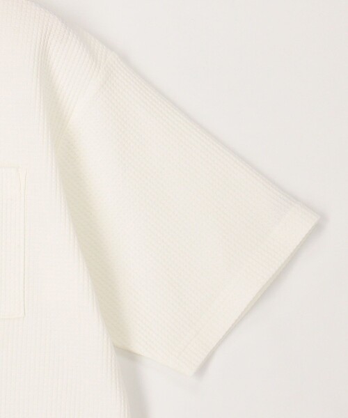 NOLLEY'S LIGHT(ノーリーズライト)の「《吸水速乾》PERFECTEXドライワッフル クルーネック Tシャツ(Tシャツ/カットソー・メンズ・ホワイト/グレー・L/M)」の22枚目の写真