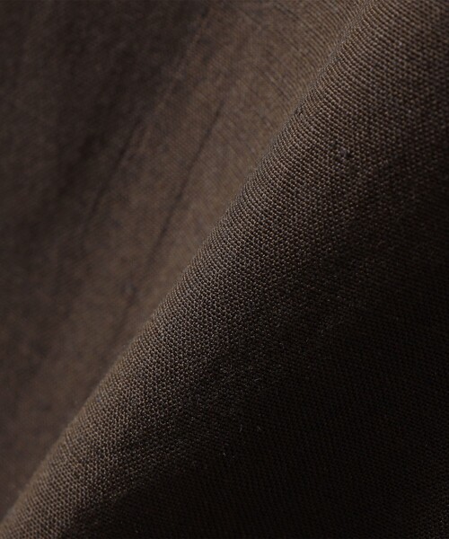 SHIPS(シップス)の「SHIPS Primary Navy Label:麻混 ノーカラー ジャケット(セットアップ対応)(ノーカラージャケット・レディース・ベージュ/ネイビー/ブラウン・36/38)」の11枚目の写真
