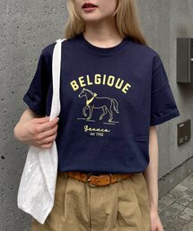 GEVACO（ゲバコ）の「【GEVACO】ホースプリントTEE（Tシャツ/カットソー）」
