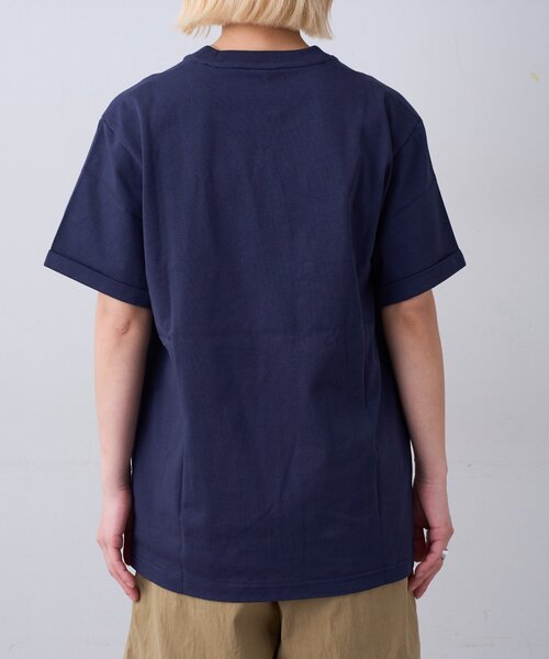 GEVACO（ゲバコ）の「【GEVACO】ホースプリントTEE（Tシャツ/カットソー・レディース・ネイビー/ホワイト/サックスブルー・LARGE/SMALL/MEDIUM）」の7枚目の写真