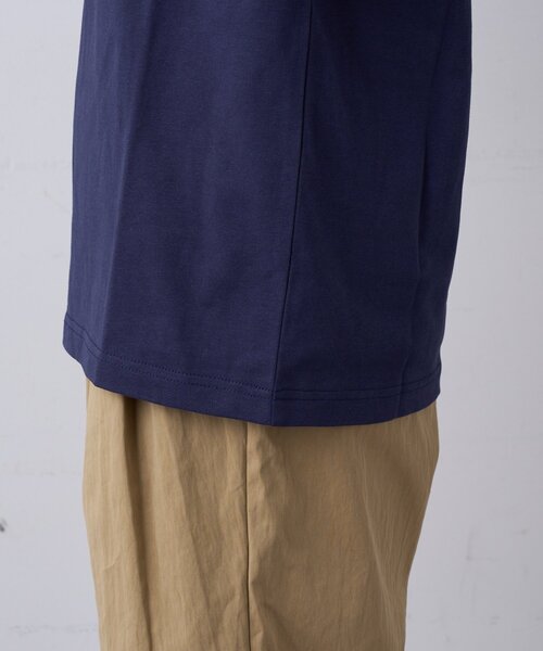 GEVACO（ゲバコ）の「【GEVACO】ホースプリントTEE（Tシャツ/カットソー・レディース・ネイビー/ホワイト/サックスブルー・LARGE/SMALL/MEDIUM）」の5枚目の写真