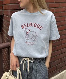 GEVACO（ゲバコ）の「【GEVACO】ホースプリントTEE（Tシャツ/カットソー）」